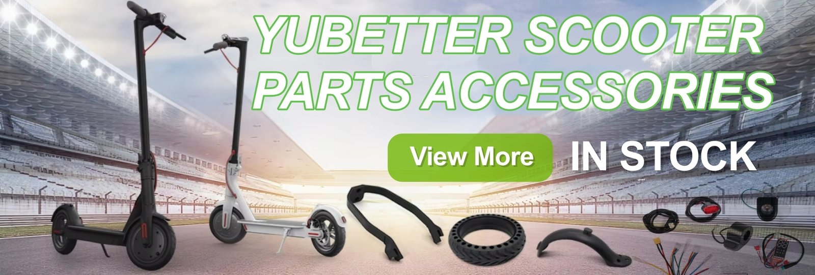 High-quality electric scooter parts and accessories supplier | Yubetter