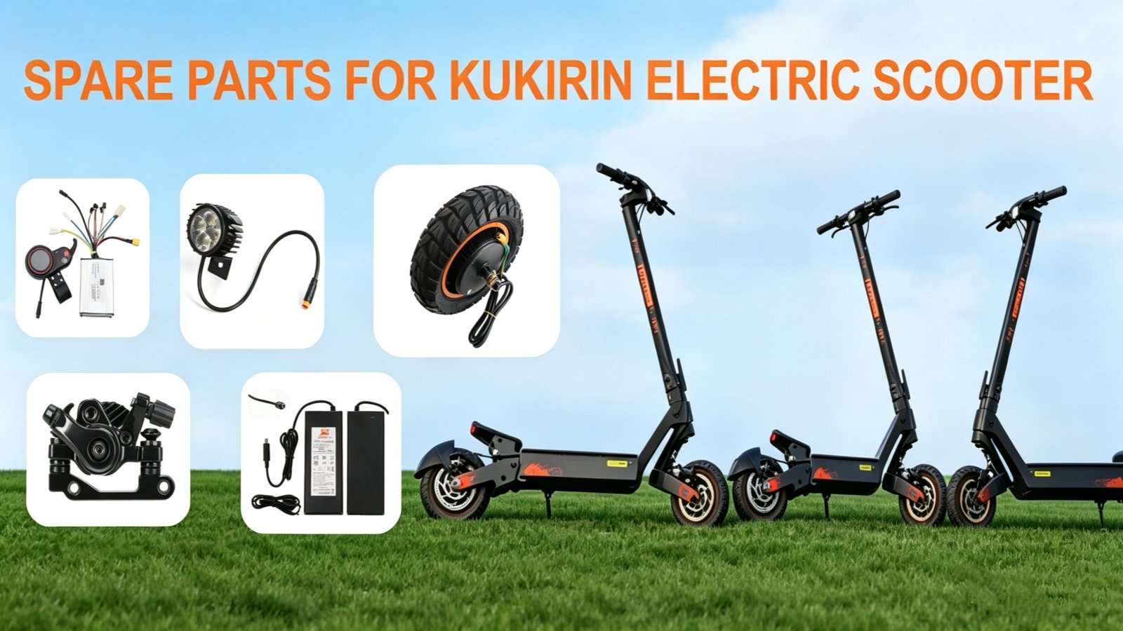 Kukirin electric scooter spare parts accessories replacement parts supplier
