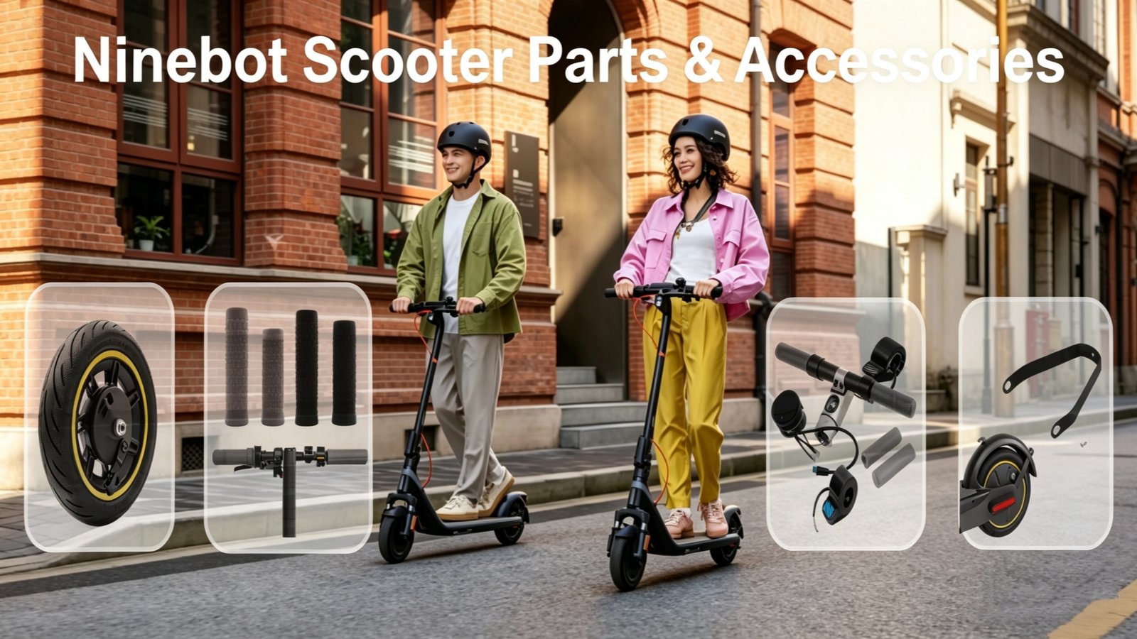 Ninebot scooter parts electric scooter accessories replacement spare parts